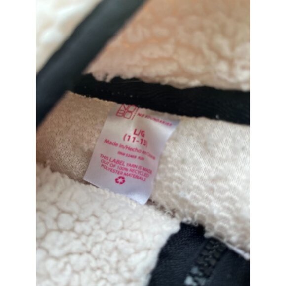 No Boundaries Sherpa Fleece Pullover L - Picture 4 of 4